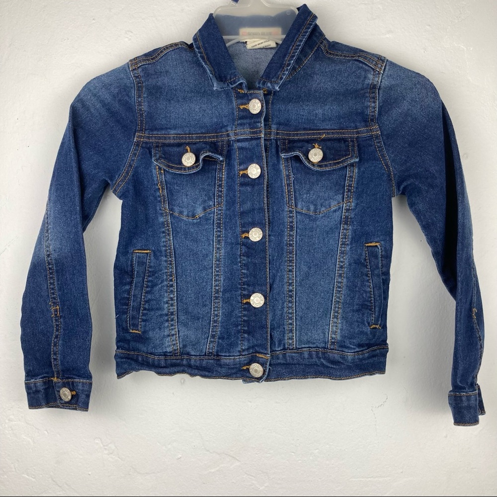 Soho Blue Demin Blue Jacket Girls Size 10